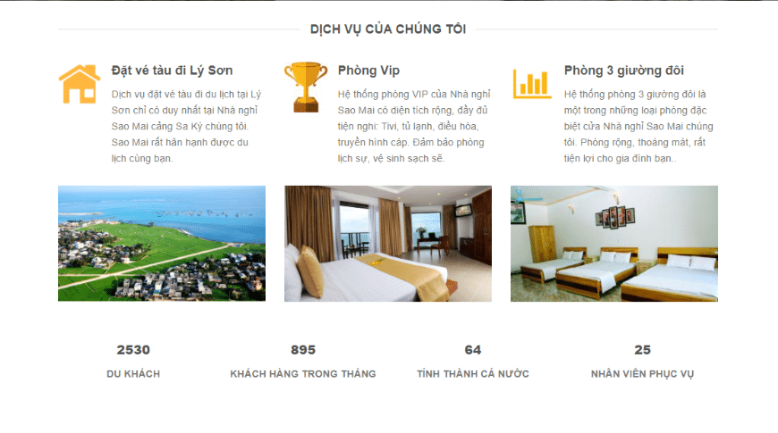 Thiết kế website khách sạn chuyên nghiệp chuẩn SEO